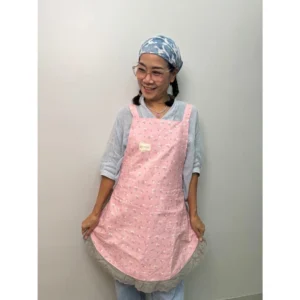 ผ้ากันเปื้อน - ฮาวาชิ สีชมพู